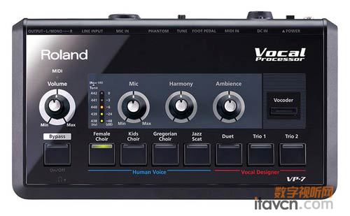 Roland新款人聲處理器VP-7