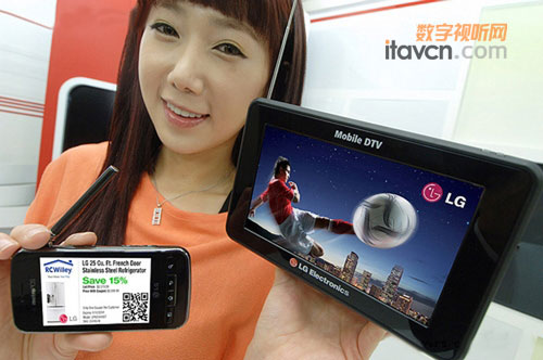 LG攜LZ9700及便攜3D電視亮相CES2011