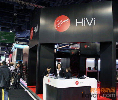 CES2011上的惠威音響的展位