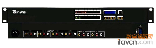 XW-AV0402AV矩陣切換器