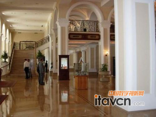 喜來登奧弗蘭公園酒店開展數字標牌系統