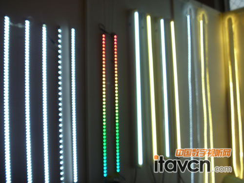 新盛禾的LED燈條展品