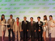 2014明基寬屏投影機發(fā)布會集體合影留念