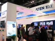 ATEN宏正展臺游人如織
